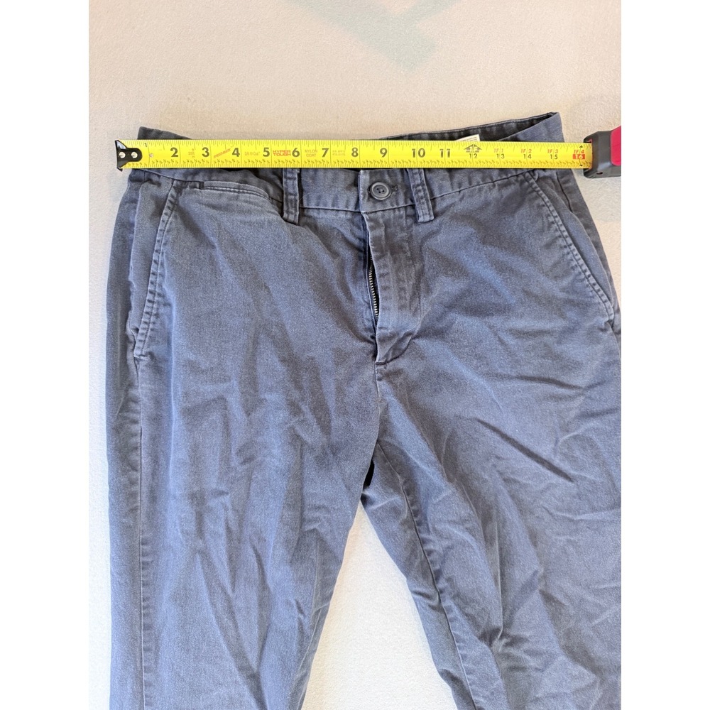 Old Navy Ultimate Straight Built-In Flex Chino Pants Navy Blue 31x30 Mens - Picture 2 of 6